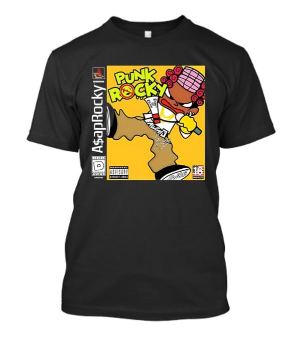 Don’t Be Dumb For Asap Rocky’s Punk Rocky Inspired By Parappa The Rapper T-Shirt