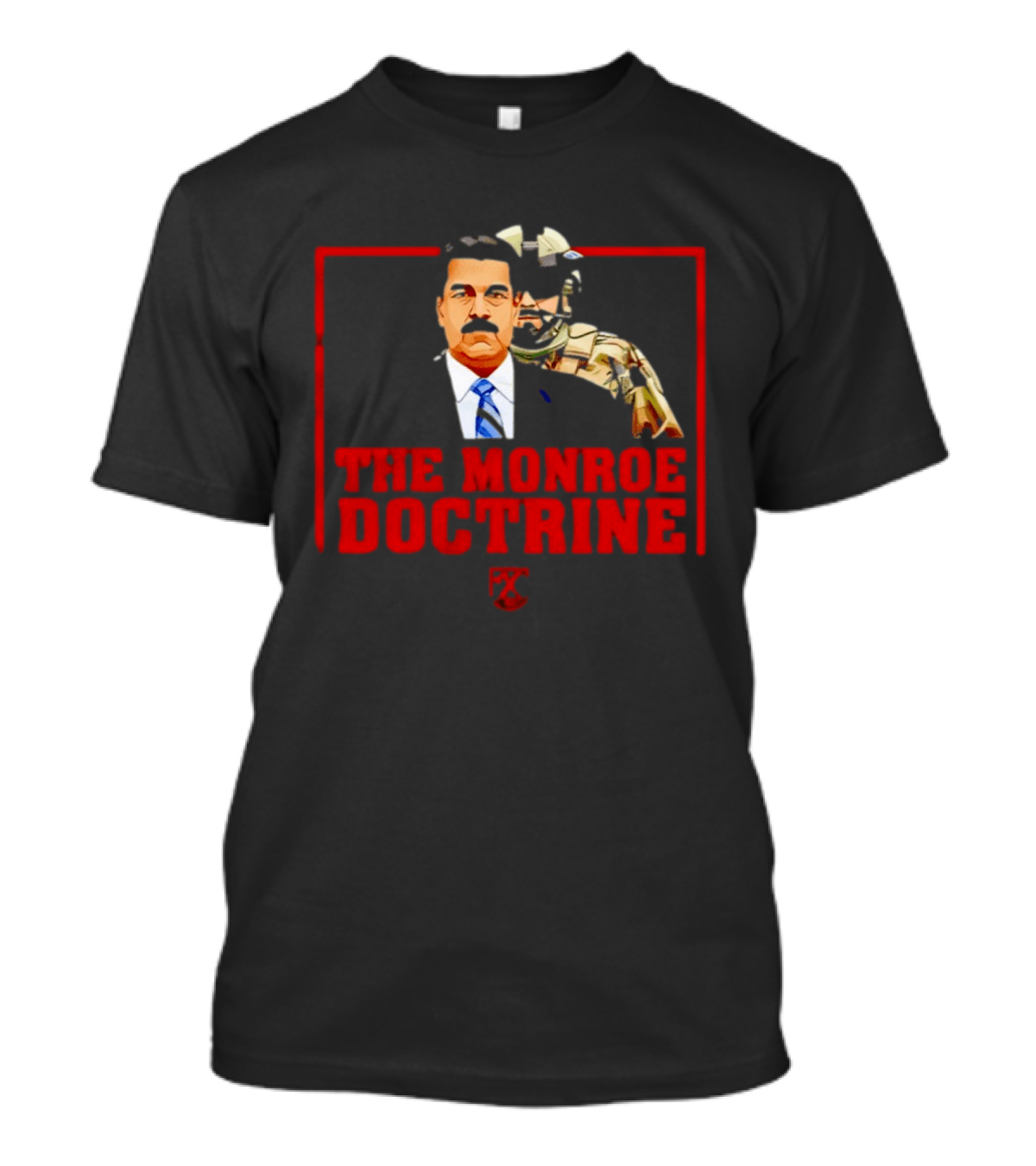The Monroe Doctrine FC Political Icon With Eagle T-Shirt