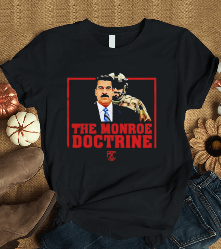 The Monroe Doctrine FC Political Icon With Eagle T-Shirt