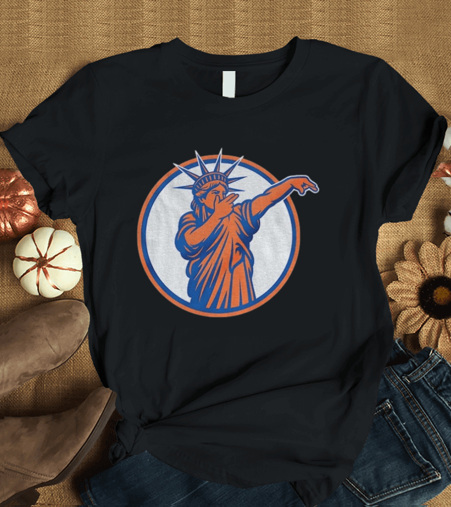 New York Knicks Statue Of Liberty Dab Meme T-Shirt
