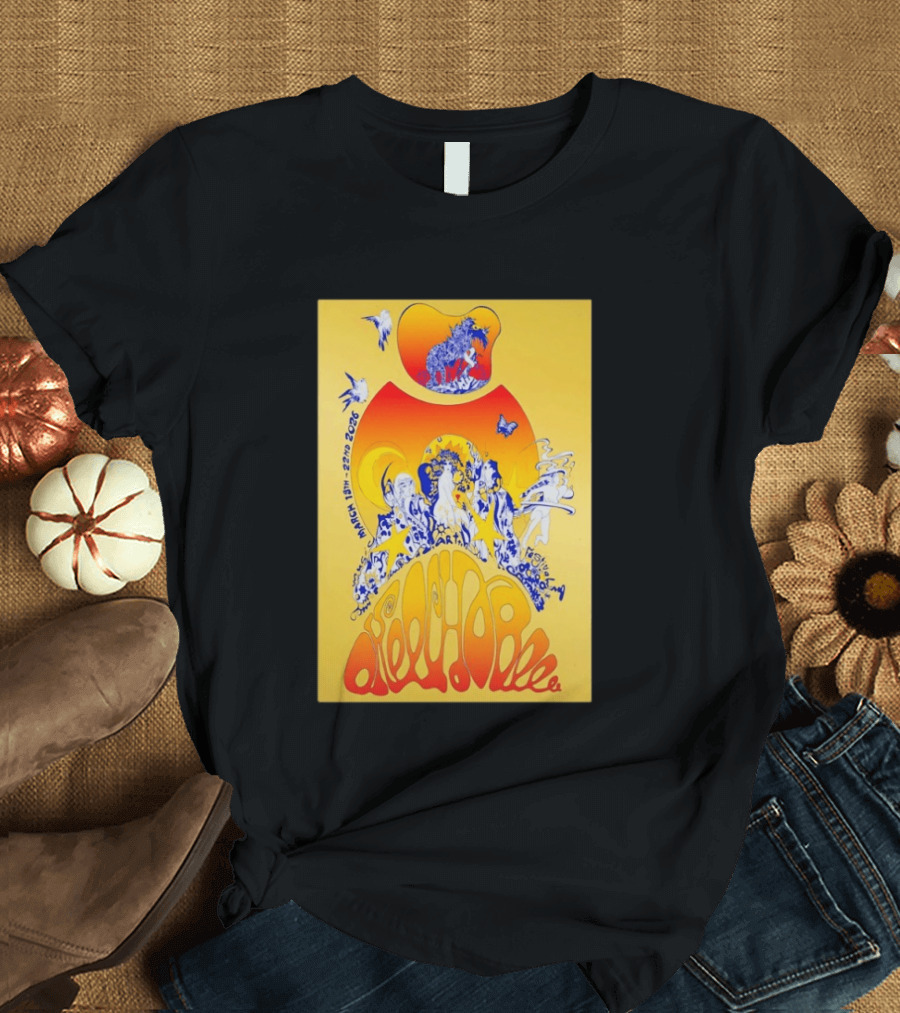Okeechobee Music And Arts Festival March 19 22 2026 Sunshine Grove Psychedelic T-Shirt