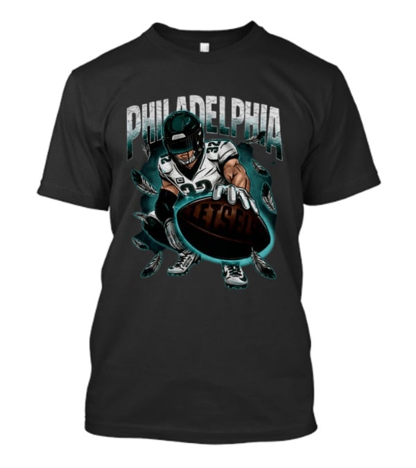 Philadelphia Eagles Reed Blankenship Football Keep On Hunting Let's Fly T-Shirt