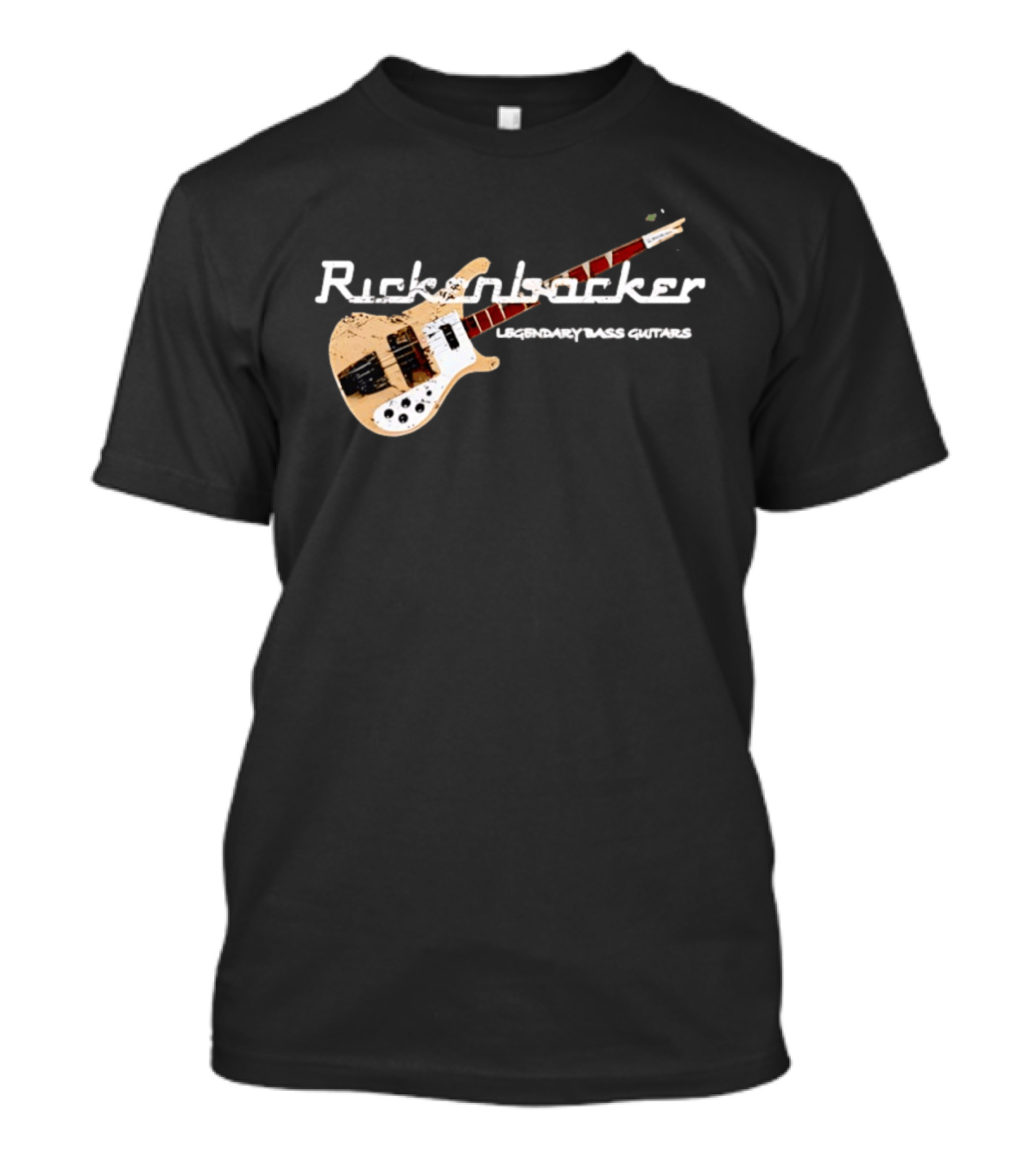 Rickenbacker Legendary Bass Guitars Iconic Instrument T-Shirt