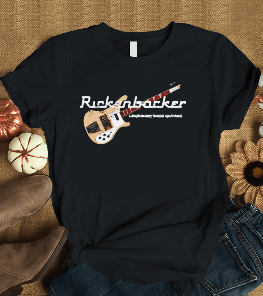 Rickenbacker Legendary Bass Guitars Iconic Instrument T-Shirt