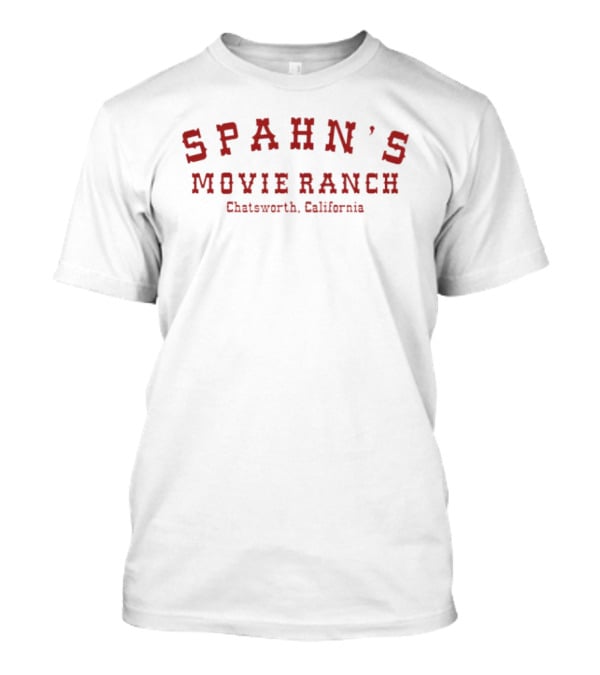 Spahn's Movie Ranch Chatsworth California Vintage Style Retro Nostalgia T-Shirt