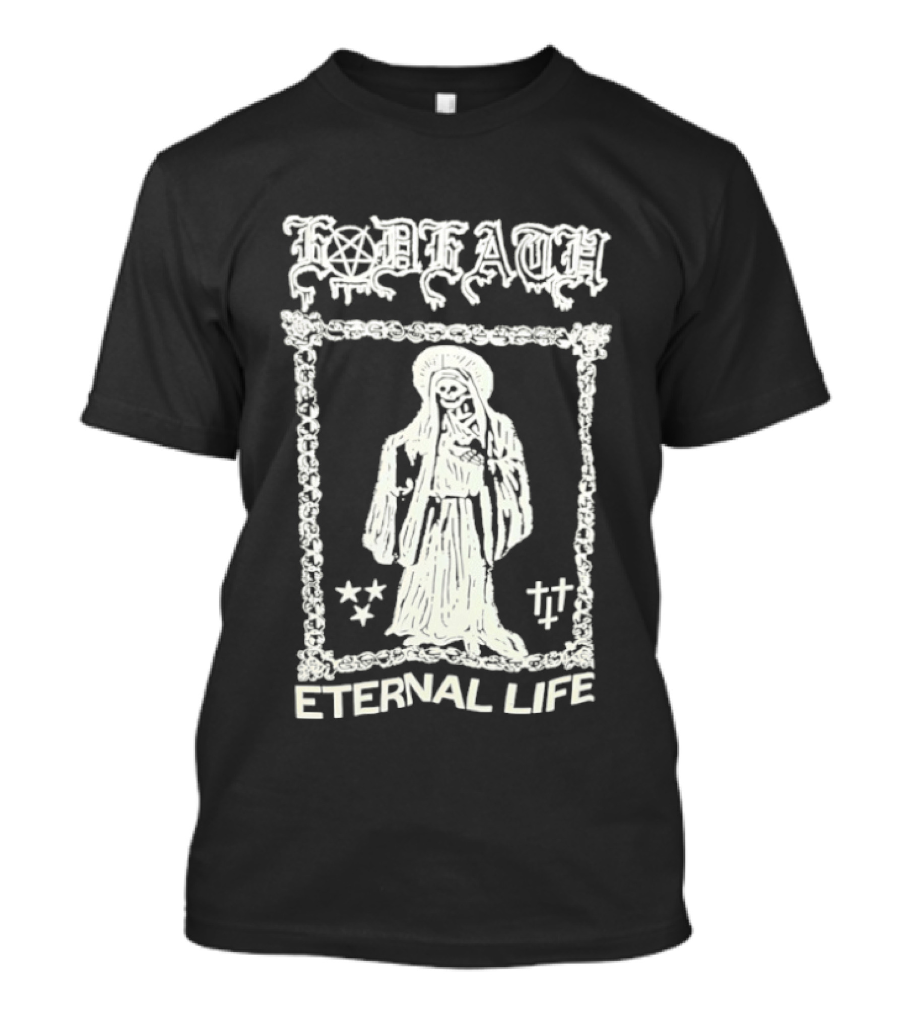 Sacred Death Skeleton Eternal Life T-Shirt
