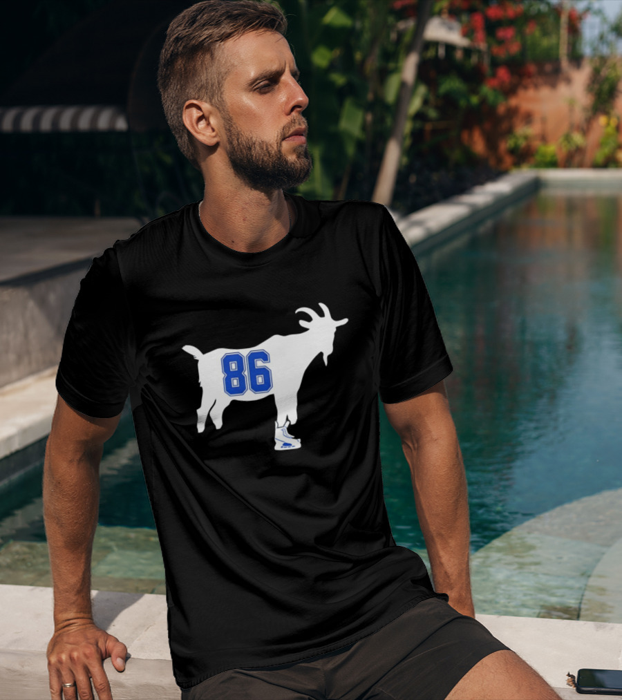 Nikita Kucherov Goat 86 Tampa Bay Lightning Hockey Skates T-Shirt