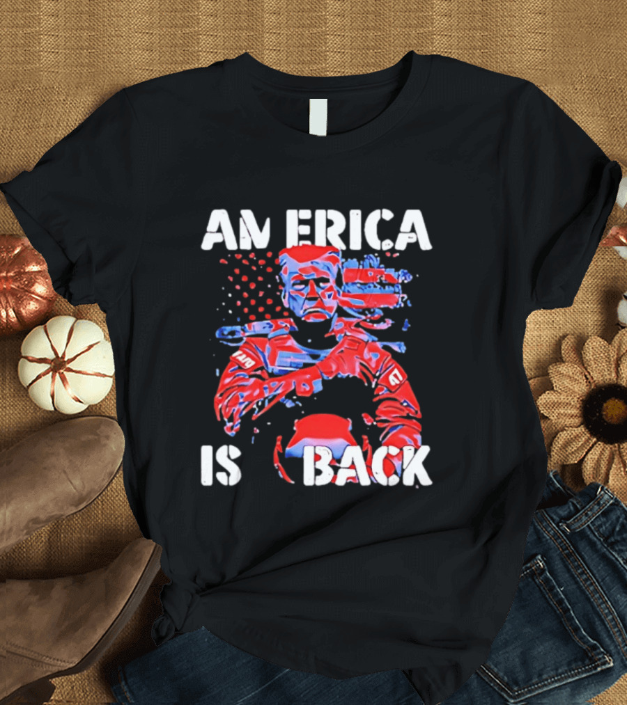 AMERICA IS BACK 2026 Trump Army T-Shirt