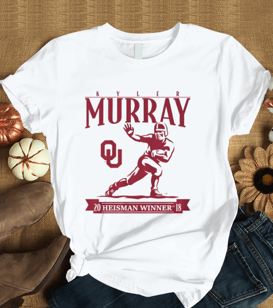 Kyler Murray Oklahoma Sooners OU Heisman Winner Vintage Football T-Shirt