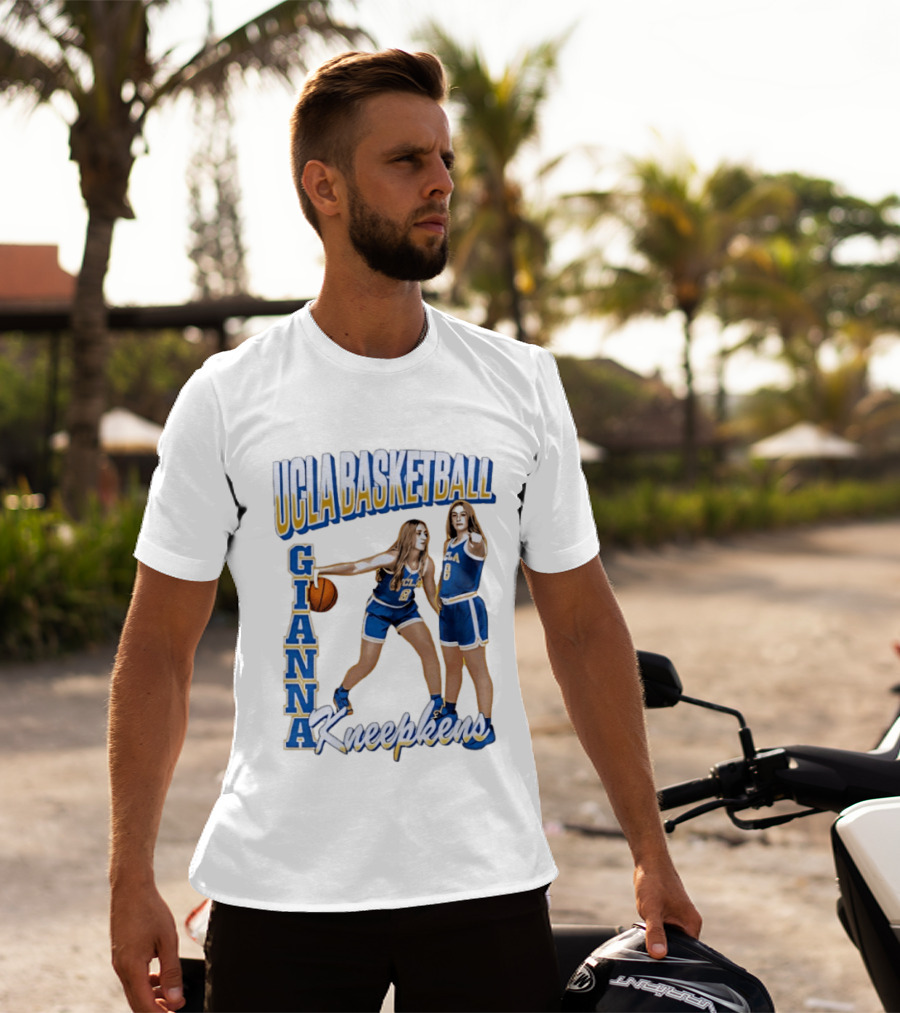 UCLA Basketball Gianna Kneepkens 8 T-Shirt