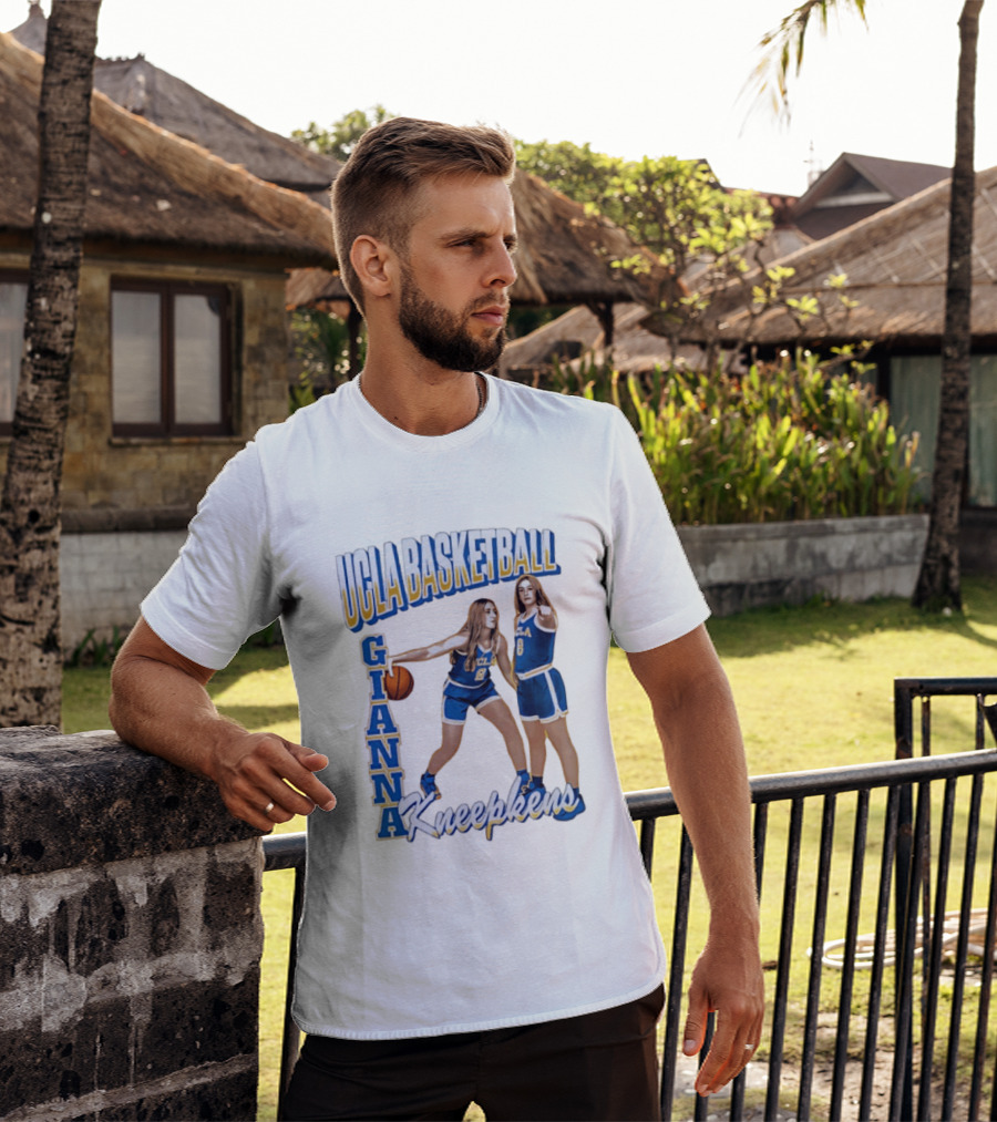 UCLA Basketball Gianna Kneepkens 8 T-Shirt