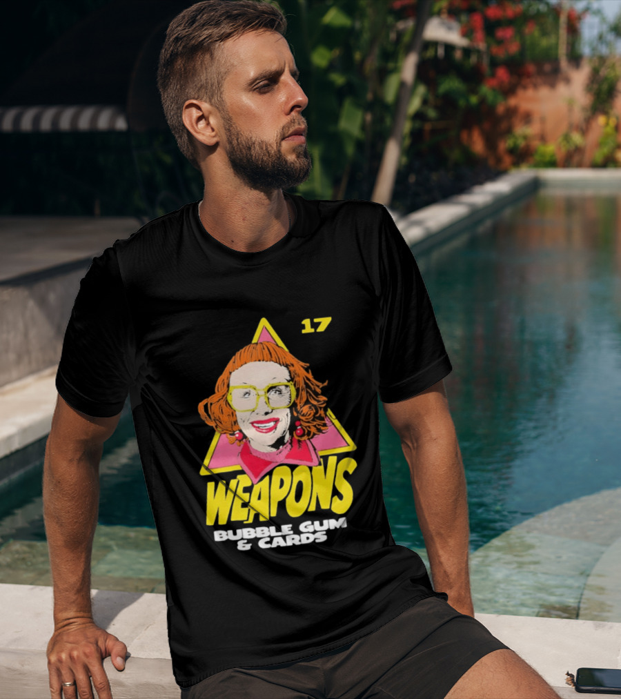 Aunt Gladys Weapons 17 Bubble Gum & Cards T-Shirt