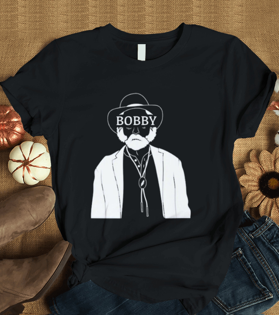 Bobby Bob Weir Grateful Dead Shakedown Drawing T-Shirt