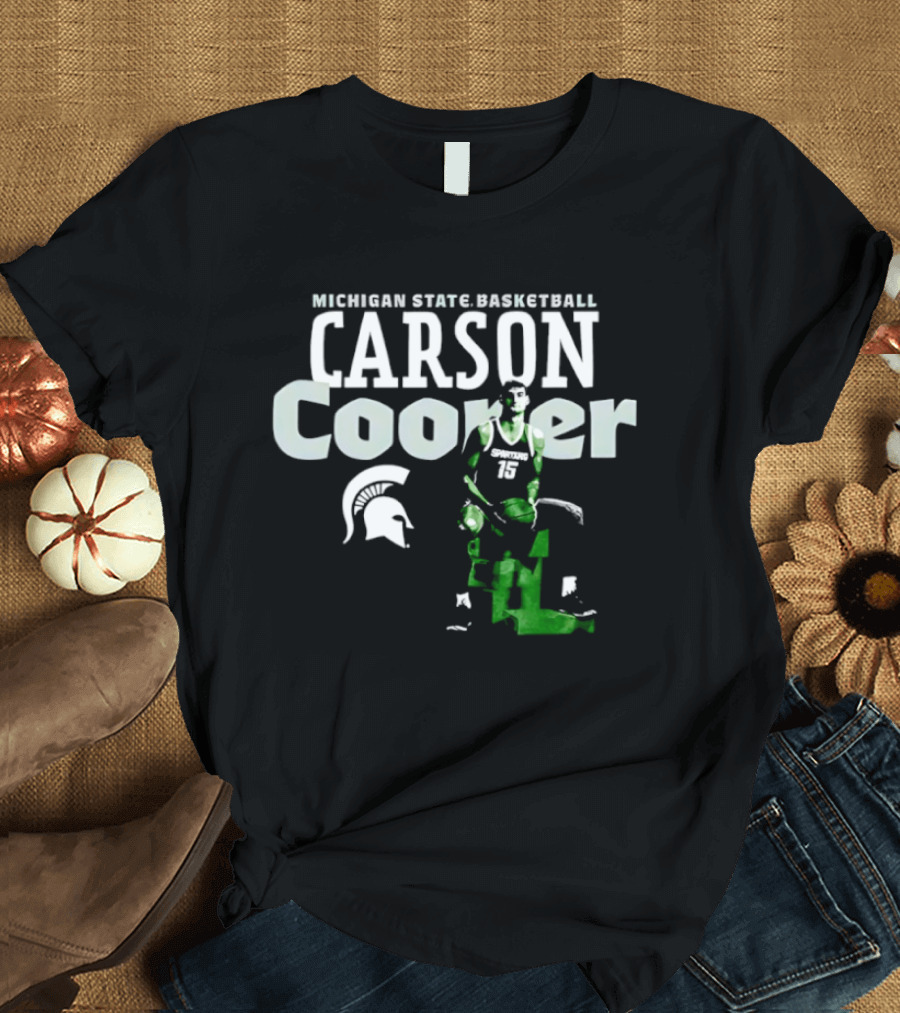 Michigan State Basketball Carson Coomer Spartans T-Shirt