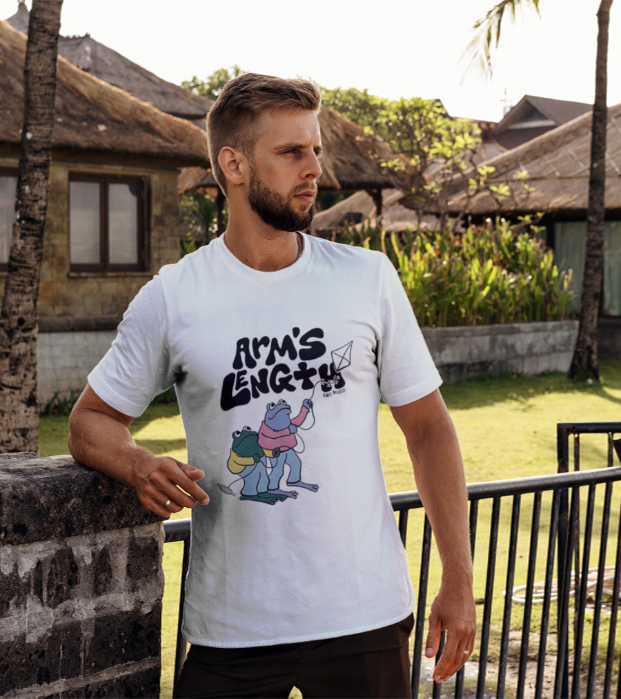 Arm's Length Frog And Toad Kite Emo Music T-Shirt