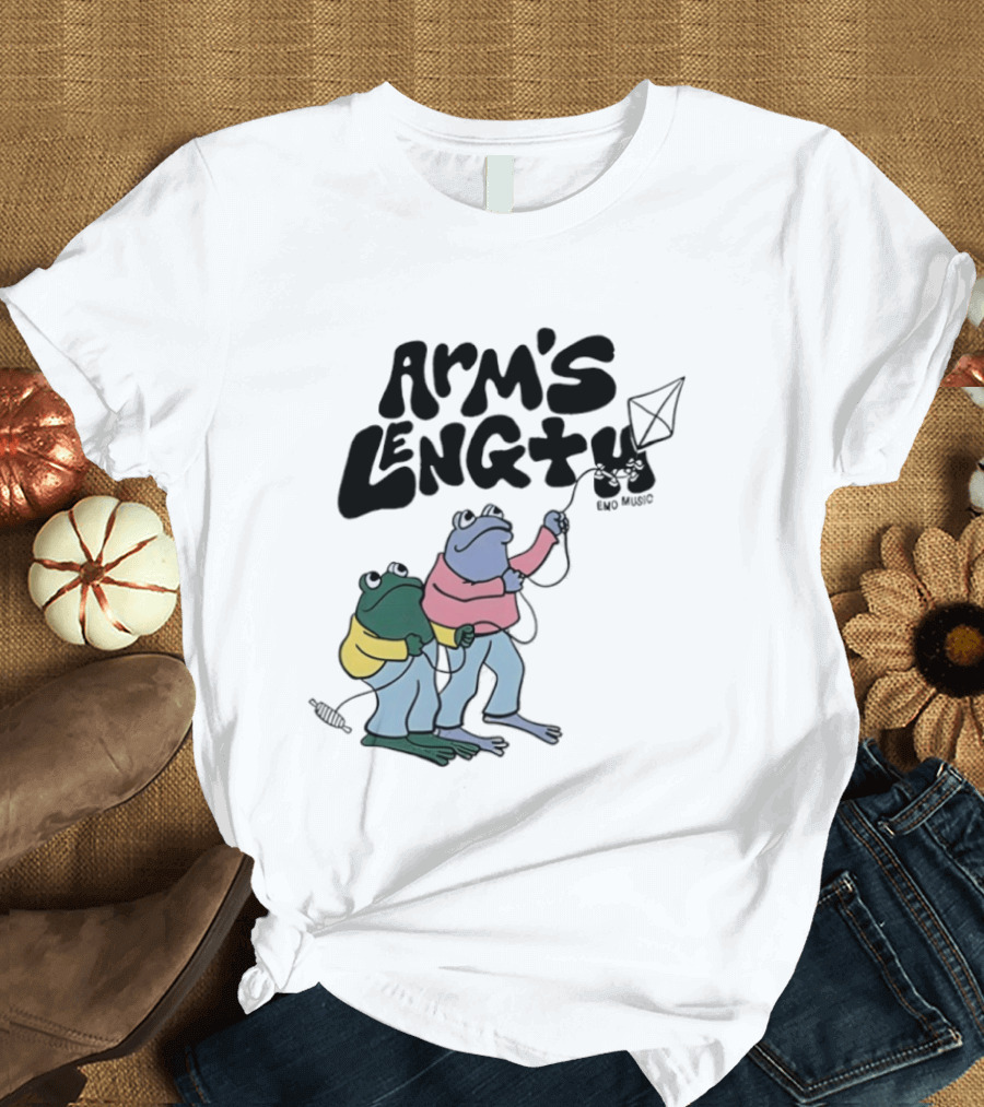 Arm's Length Frog And Toad Kite Emo Music T-Shirt