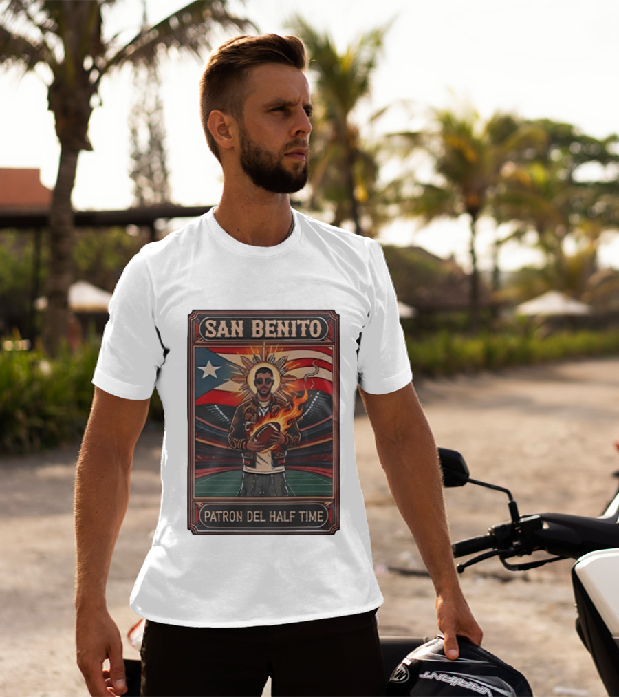 San Benito Patron Del Half Time Game Day Benito Bowl T-Shirt
