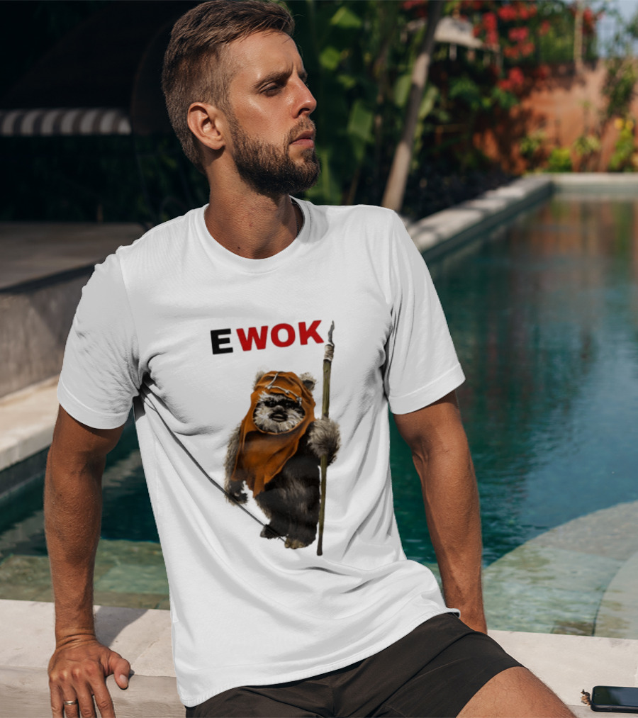 Ewok Wicket W Warrick Star Wars Character Iconic Film Creature T-Shirt