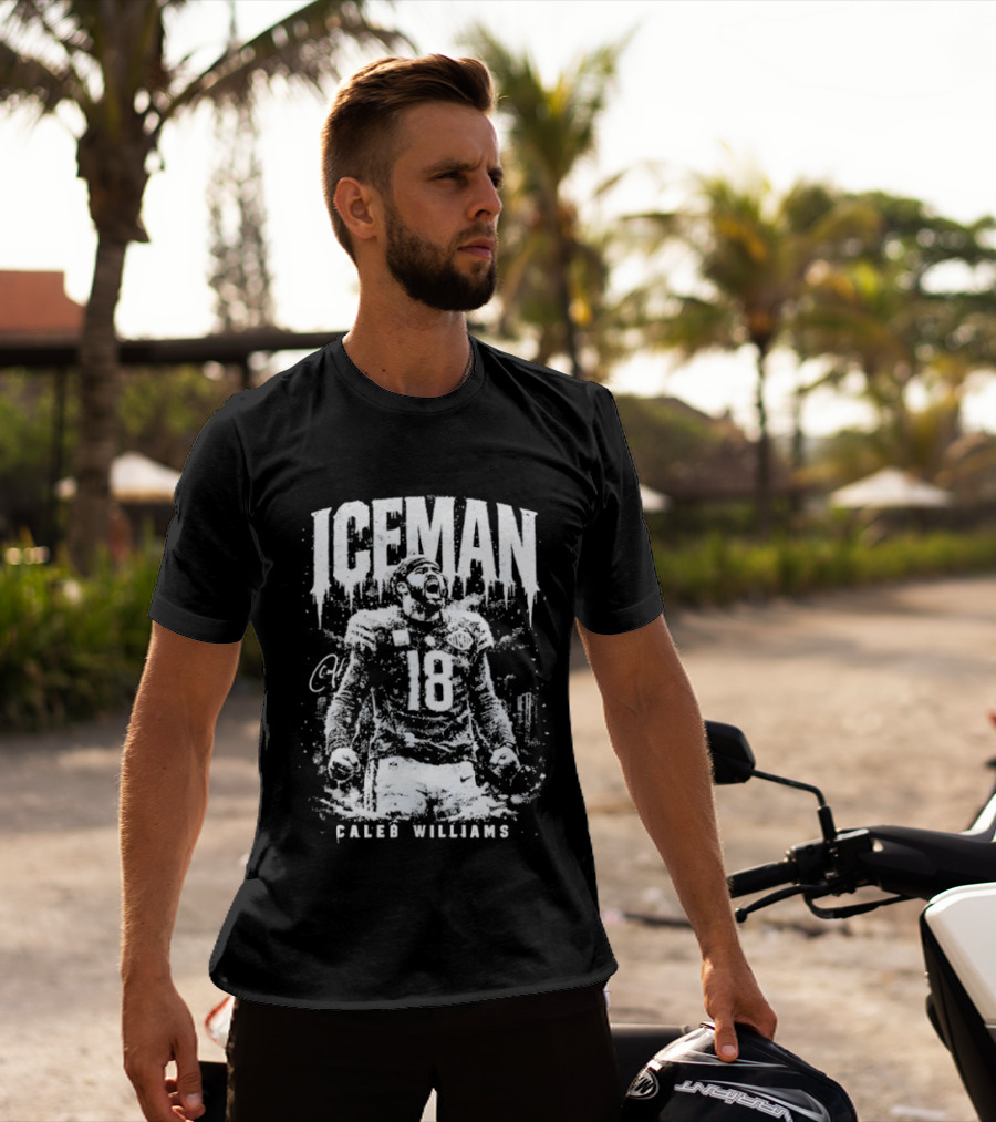 Caleb Williams Iceman 18 Football T-Shirt