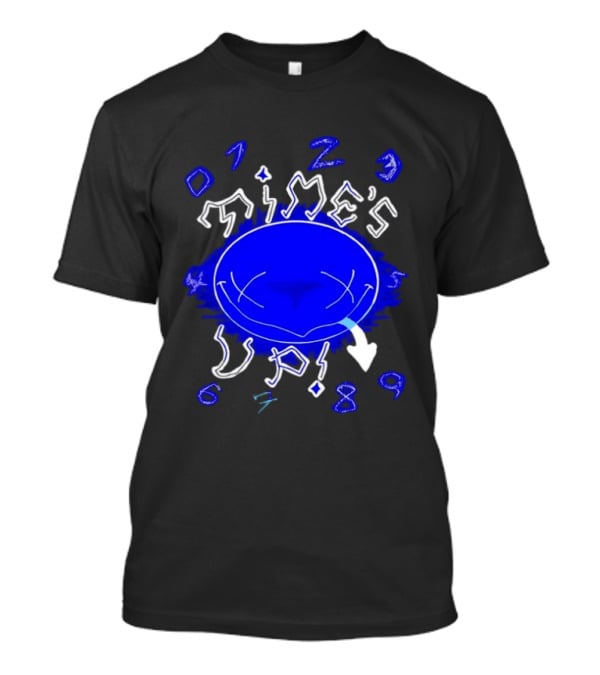 Times Up Design Kookoo Grace Numbers Blue T-Shirt