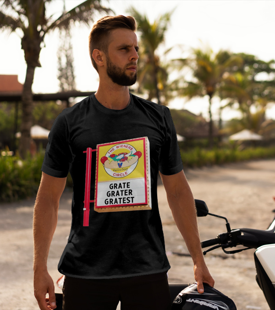 The Wieners Circle Vienna Beef Grate Grater Gratest T-Shirt