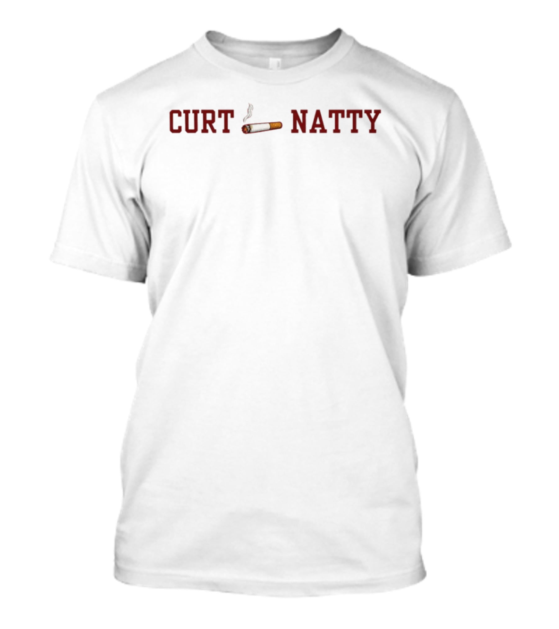 Curt Natty Smoking Cigarette T-Shirt