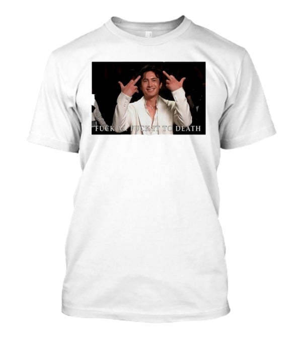 Hudson Williams Fuck AI Fuck It To Death Middle Finger Gesture T-Shirt