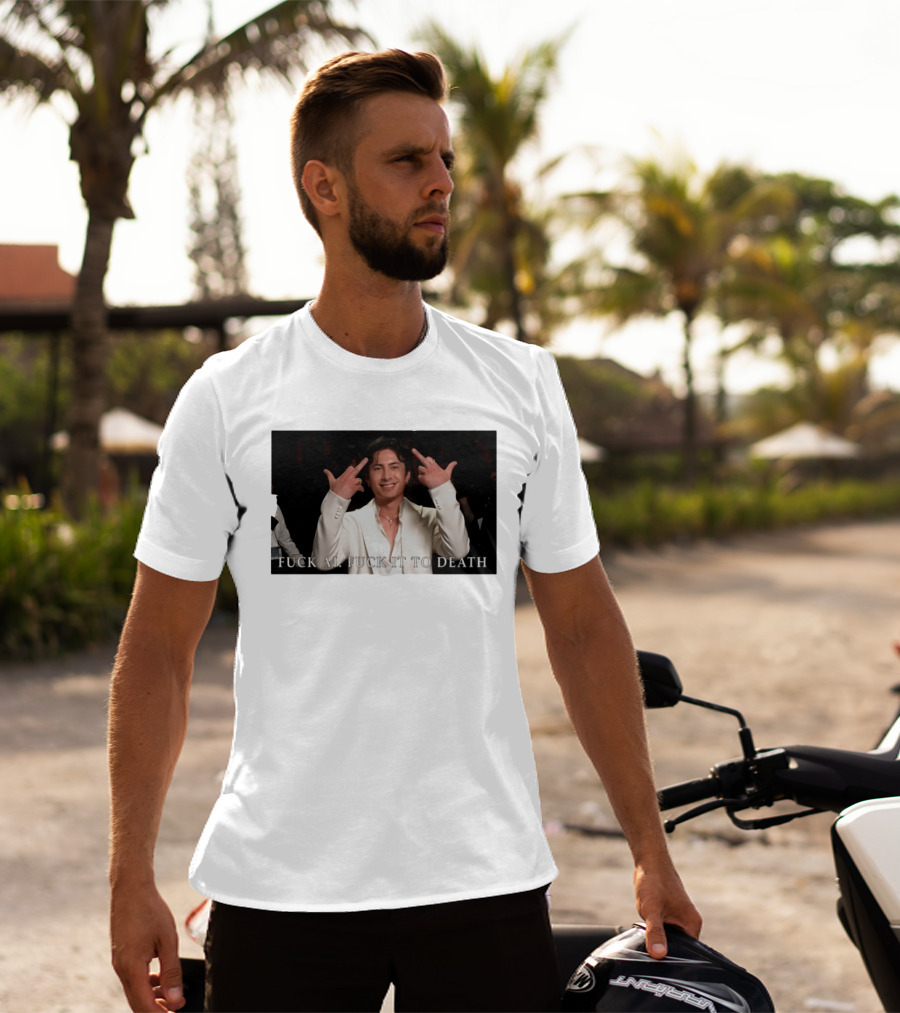 Hudson Williams Fuck AI Fuck It To Death Middle Finger Gesture T-Shirt