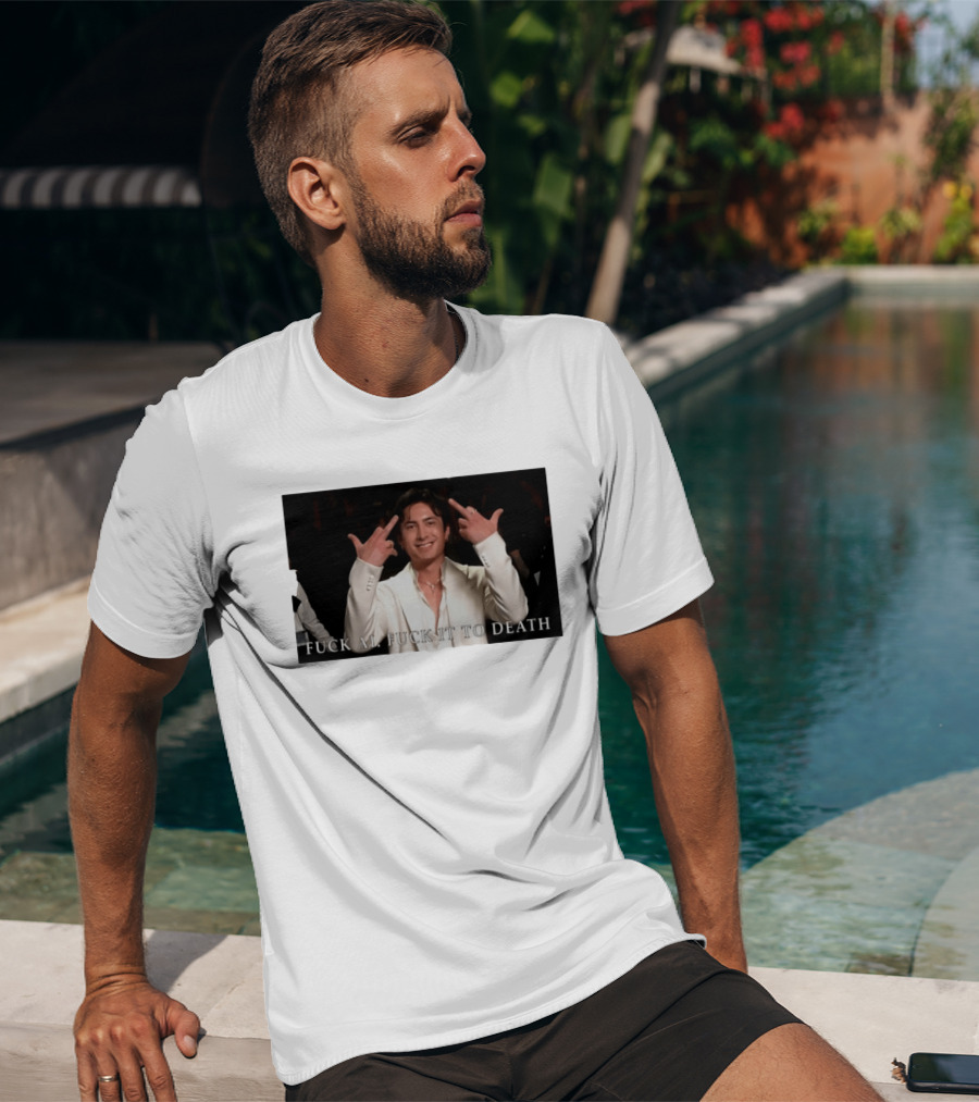 Hudson Williams Fuck AI Fuck It To Death Middle Finger Gesture T-Shirt