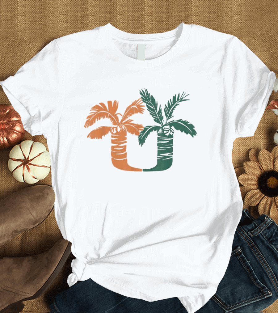 Miami U Palm Trees Classic 90s T-Shirt