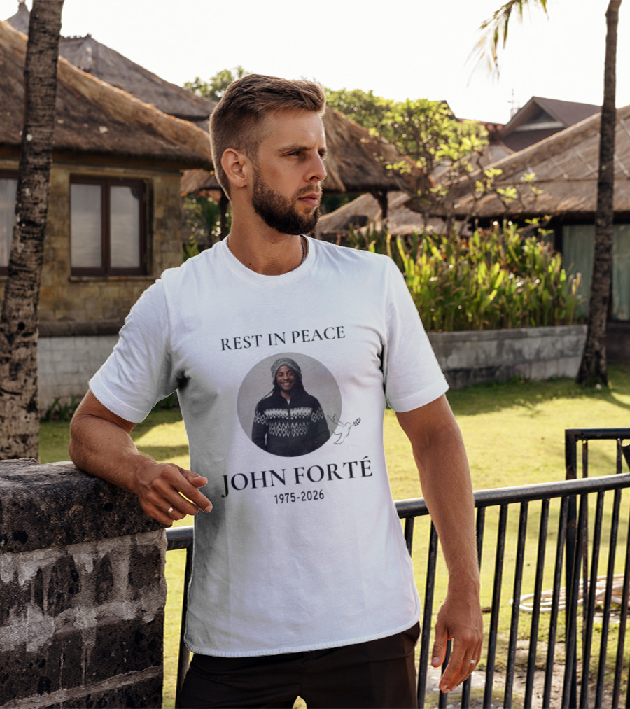 Rest In Peace John Forté 1975 2026 Memorial T-Shirt