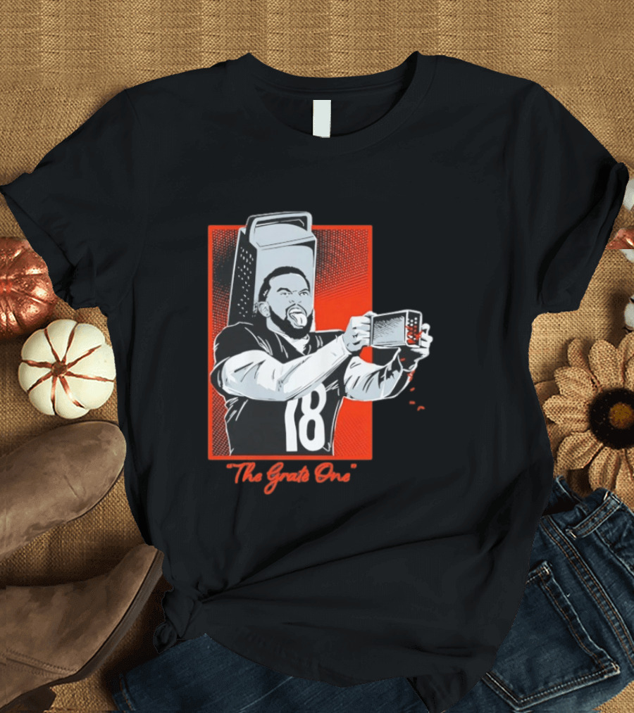 Caleb Williams The Grate One Sports Tribute With Cheese Grater T-Shirt