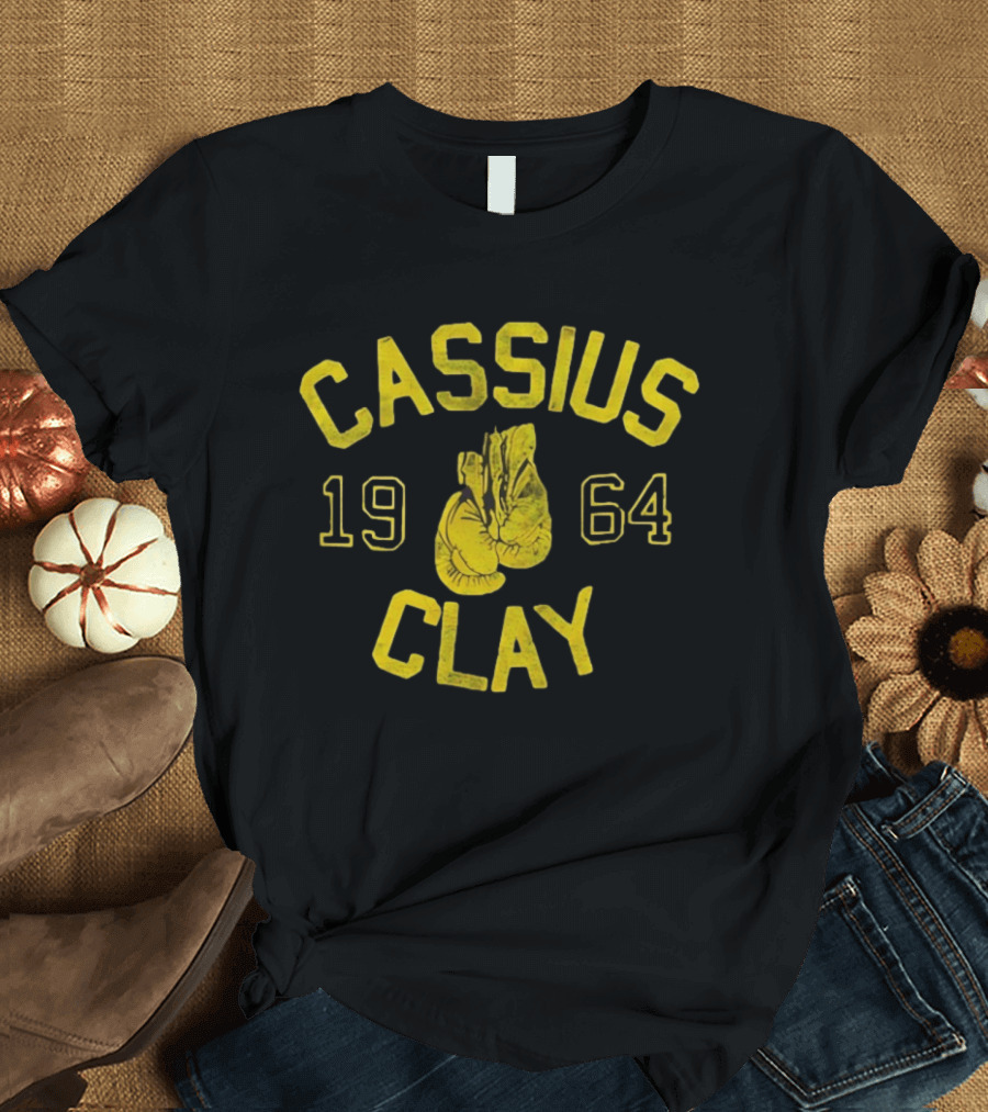 Cassius Clay 1964 Boxing Gloves T-Shirt