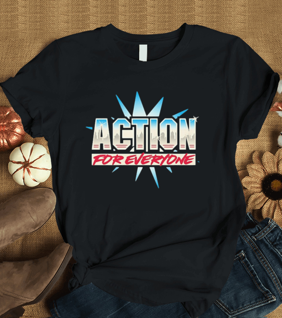 Action For Everyone Skyline Burst T-Shirt