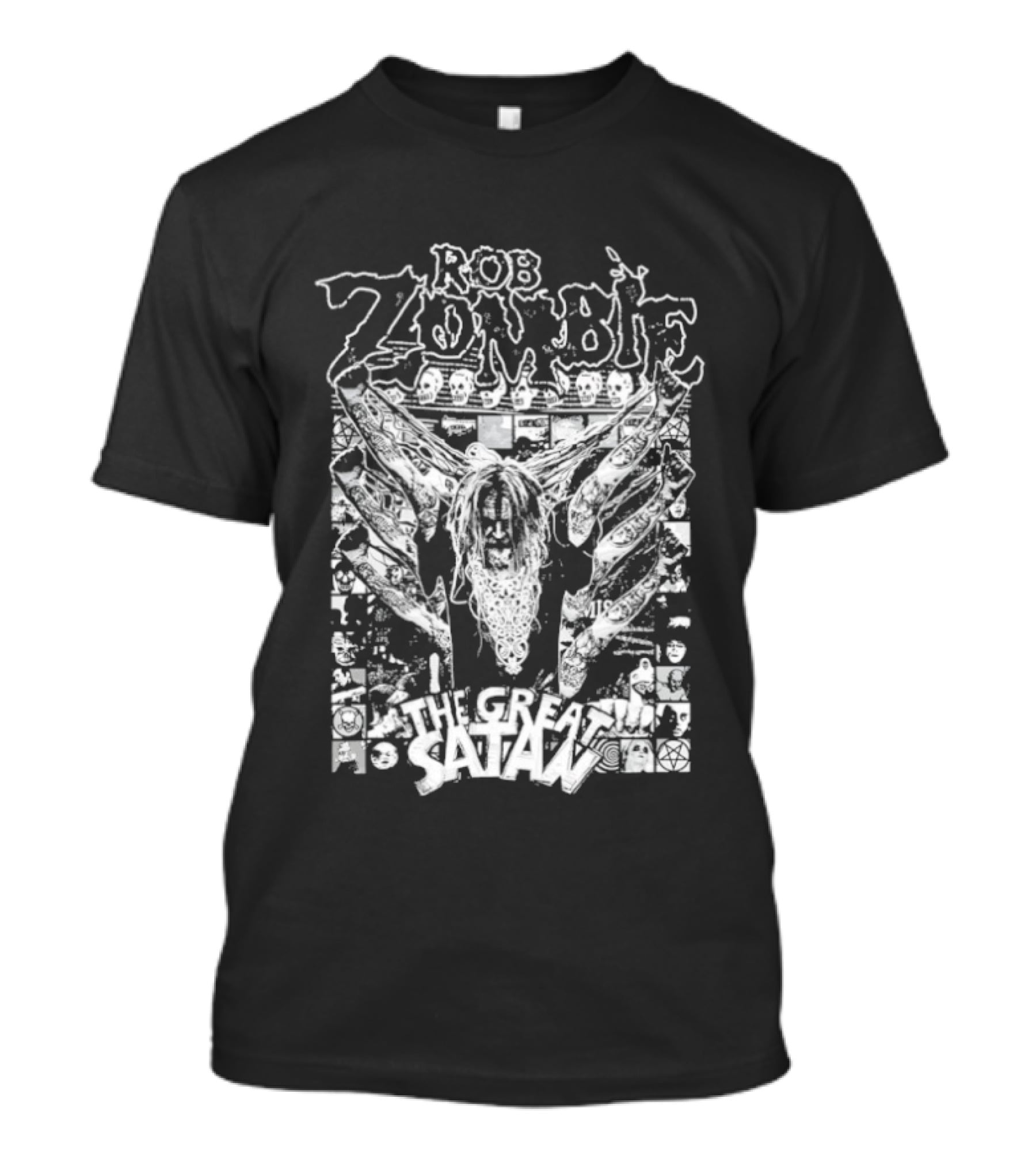Rob Zombie The Great Satan Iconic Album T-Shirt