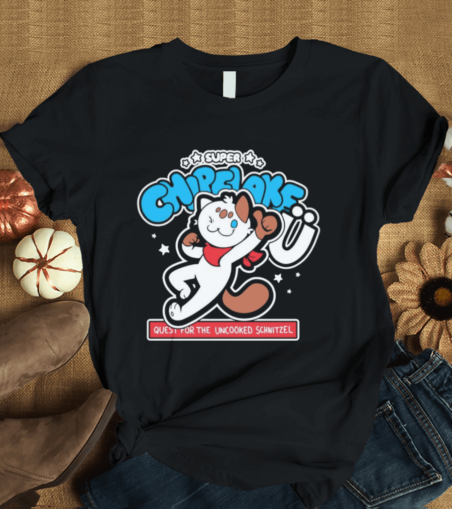 Chipflake Super Chipflake Ü Quest For The Uncooked Schnitzel T-Shirt