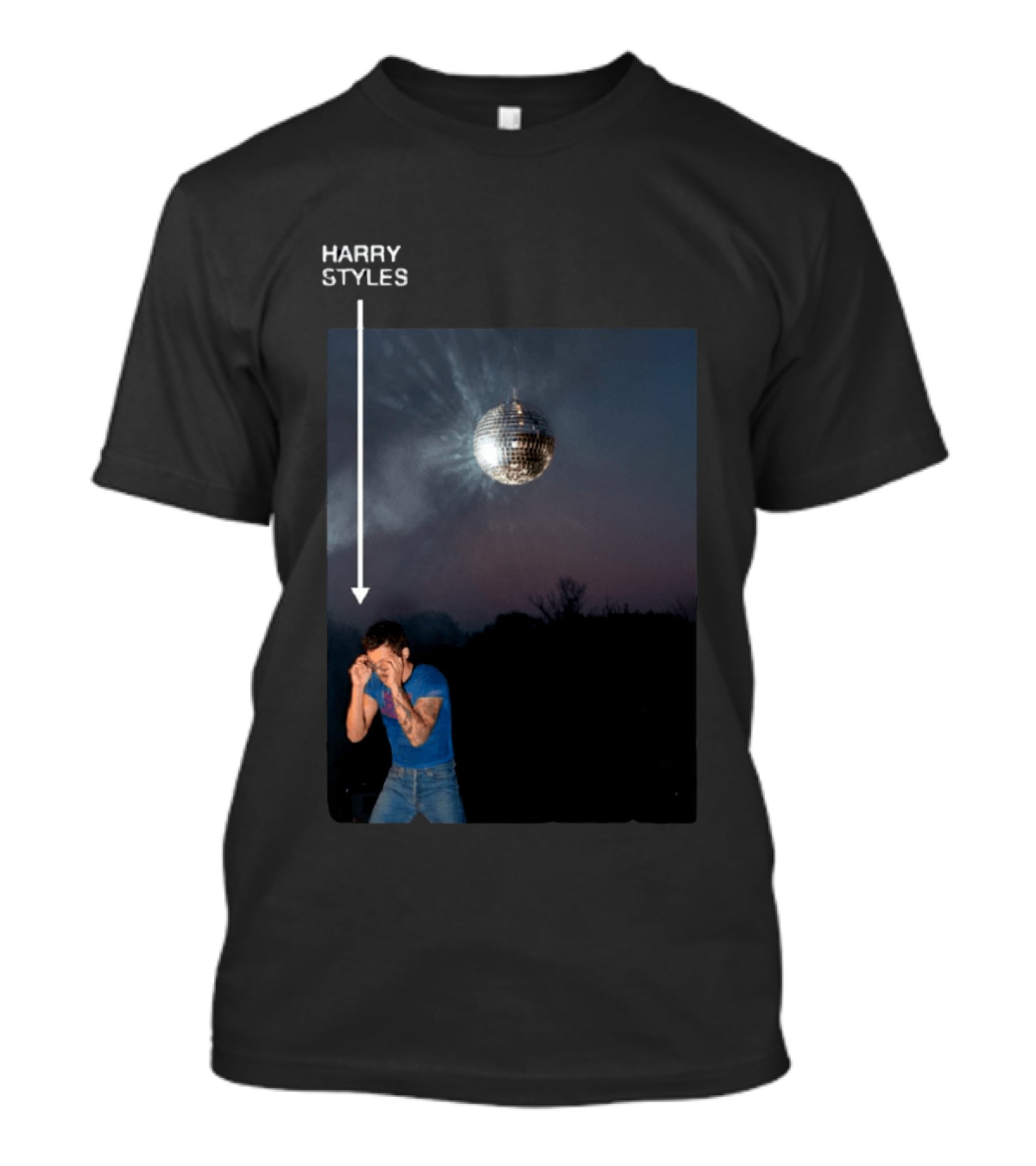 HARRY STYLES Kiss All The Time Disco Occasionally T-Shirt