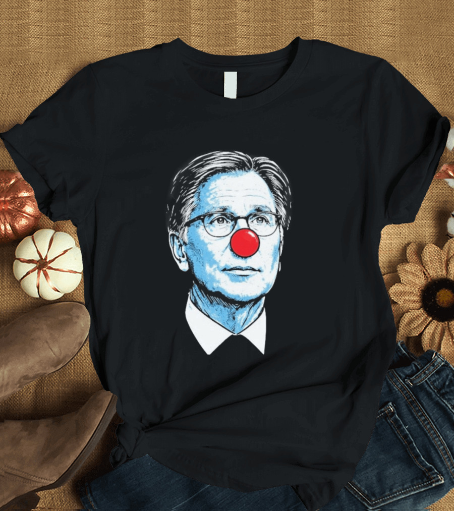 Craig Breslow Clown Portrait Red Nose T-Shirt