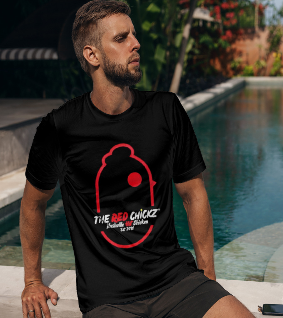 The Red Chickz Nashville Hot Chicken Est 2018 T-Shirt