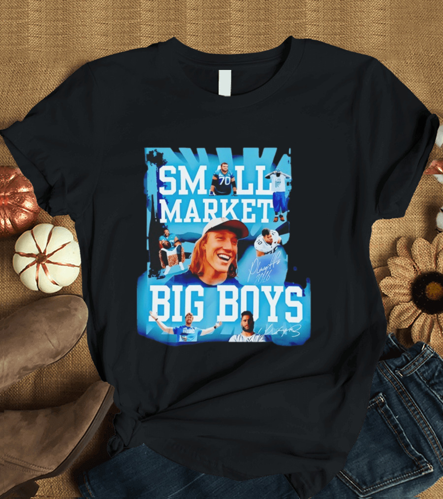Small Market Big Boys Trevor Lawrence Jacksonville Jaguars Playoffs 2016 T-Shirt