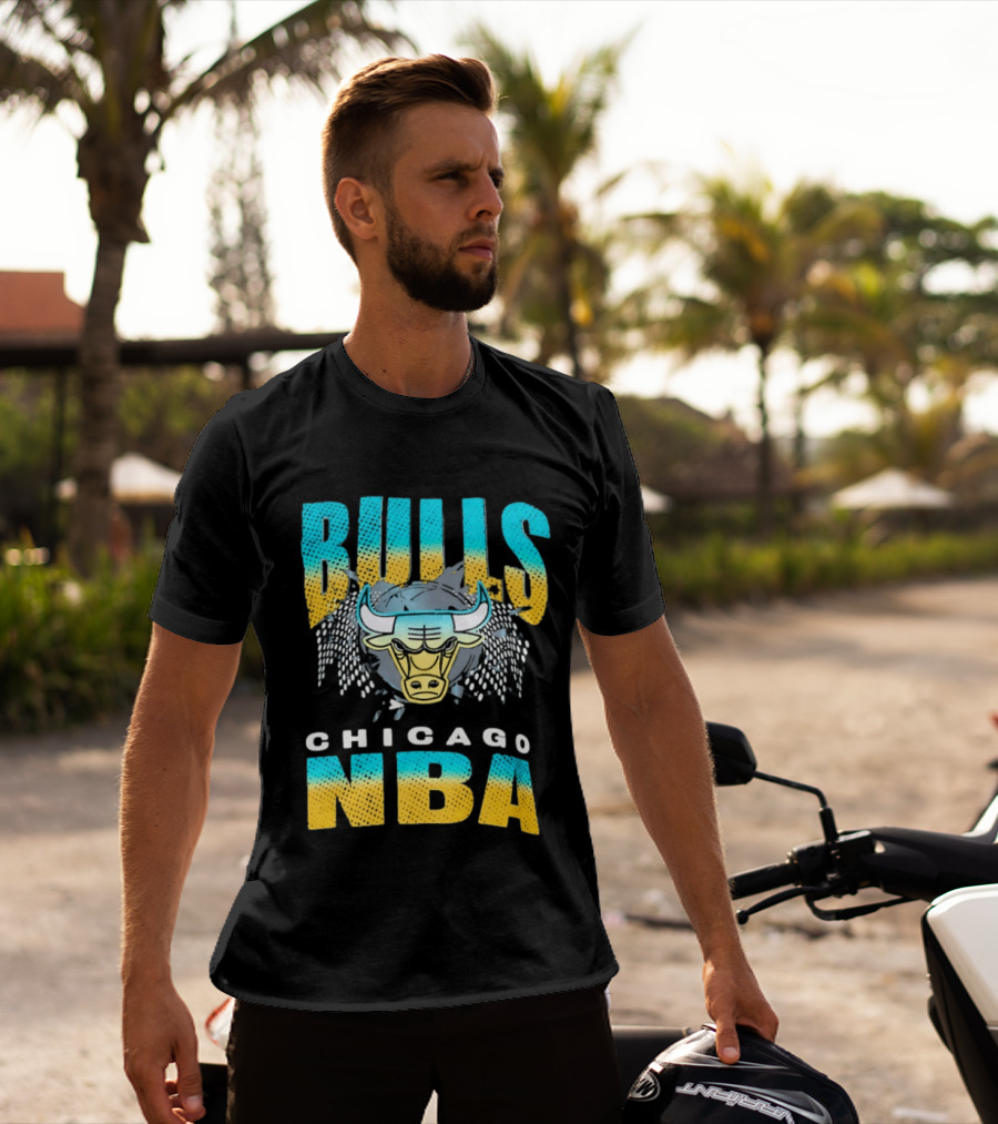 Chicago Bulls NBA Head Bull T-Shirt