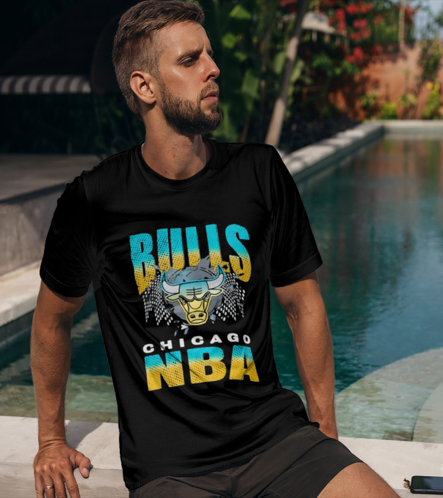 Chicago Bulls NBA Head Bull T-Shirt