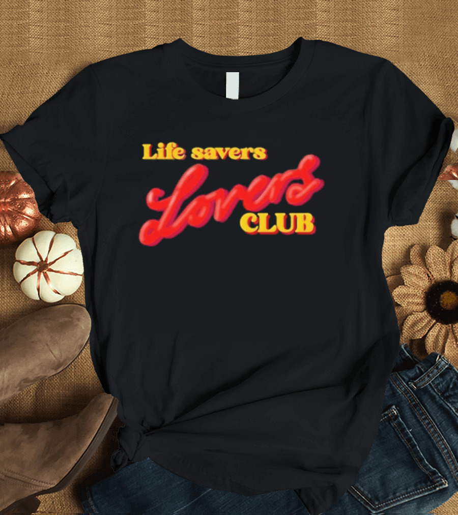 Life Savers Lovers Club Vintage Candy Enthusiasts T-Shirt