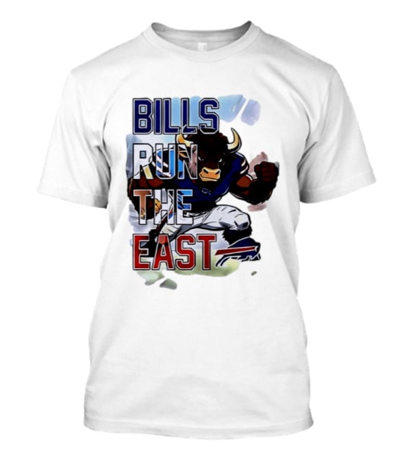 Bills Run The East Buffalo Bills 2025 Wild Card Weekend T-Shirt