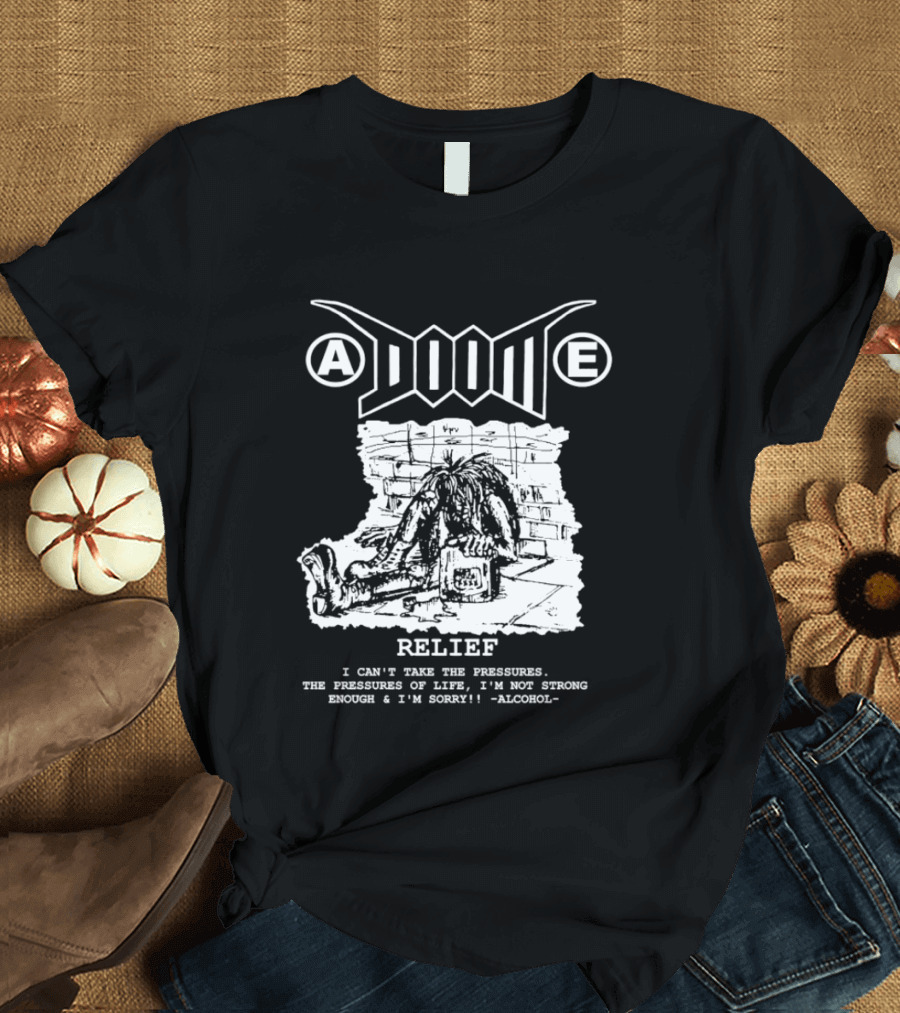 ADIIIE Relief I Can't Take The Pressures I'm Not Strong Enough And I'm Boakin Malcolm T-Shirt