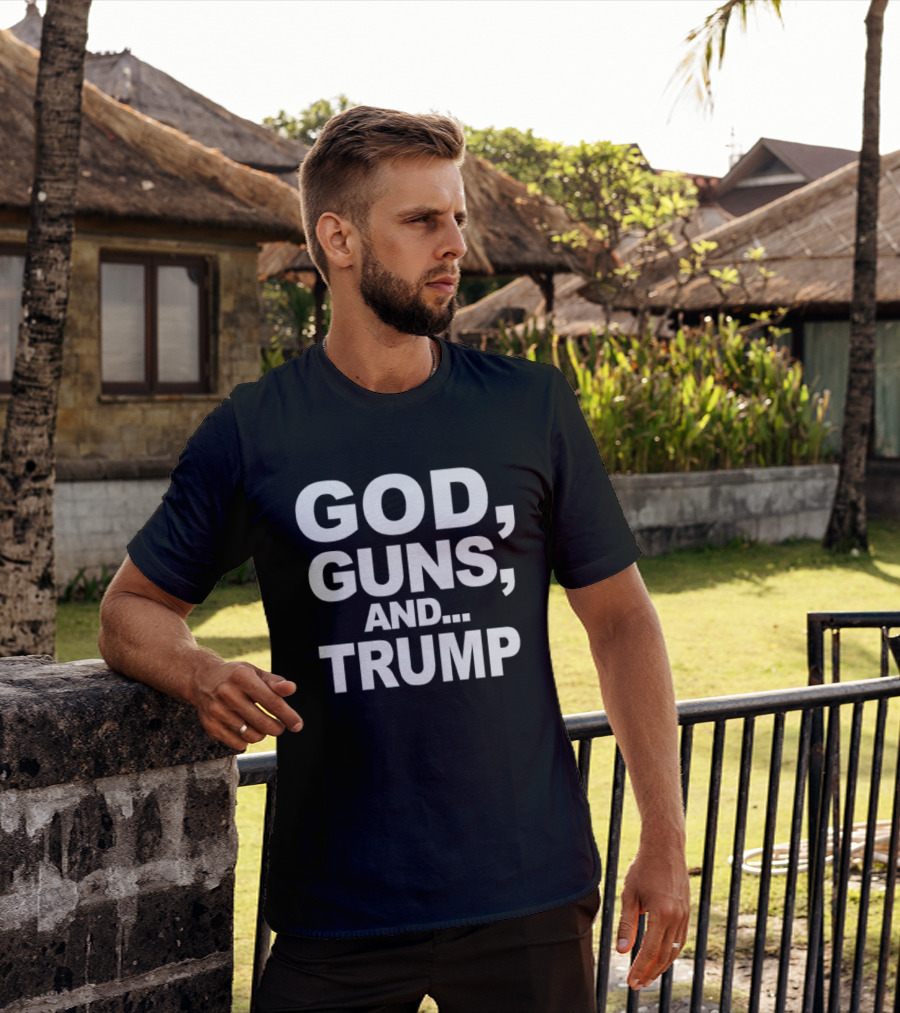 God Guns And Trump Scott Presler T-Shirt