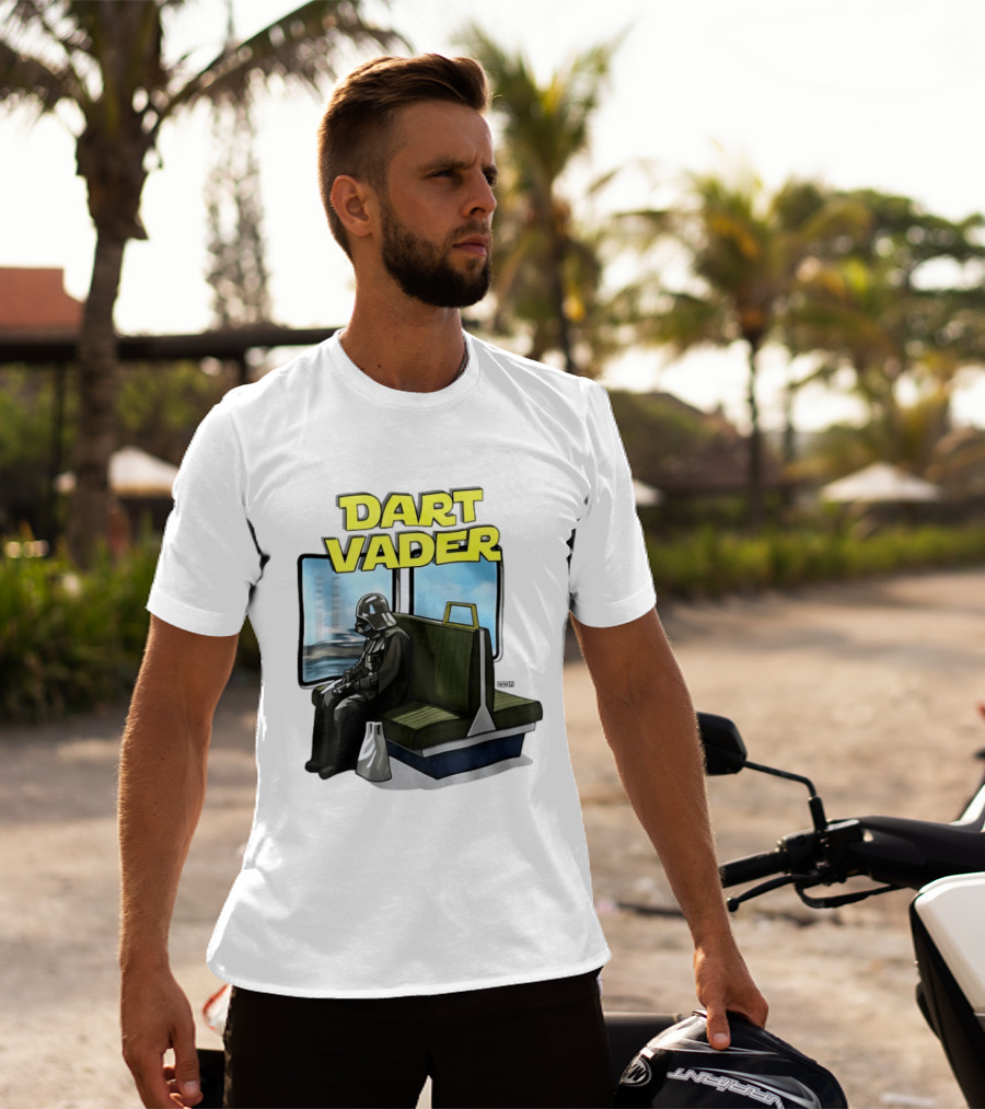 Dart Vader On Train Journey T-Shirt