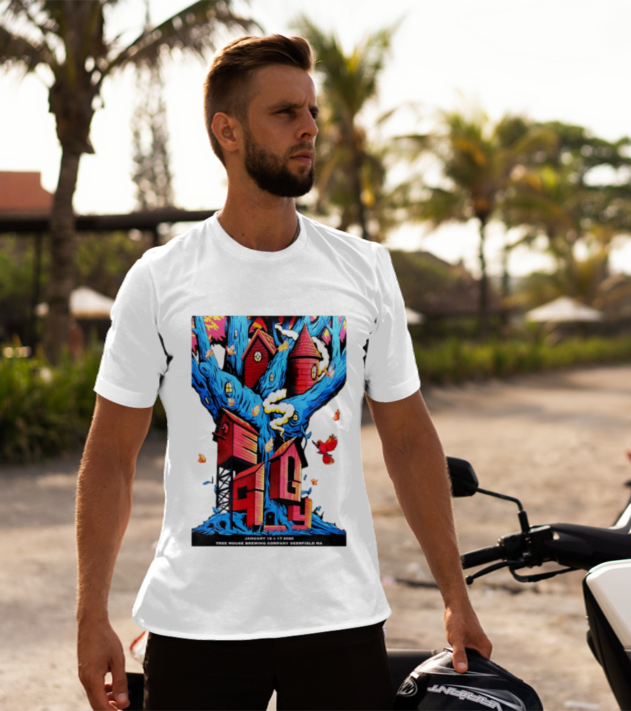 EGGY Tree House Brewing Company January 16 17 2026 Deerfield MA T-Shirt