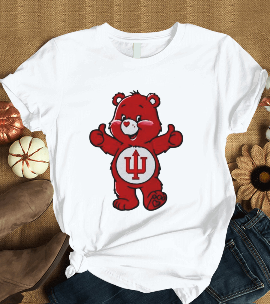 Indiana Hoosiers Bear Mascot Thumbs Up T-Shirt