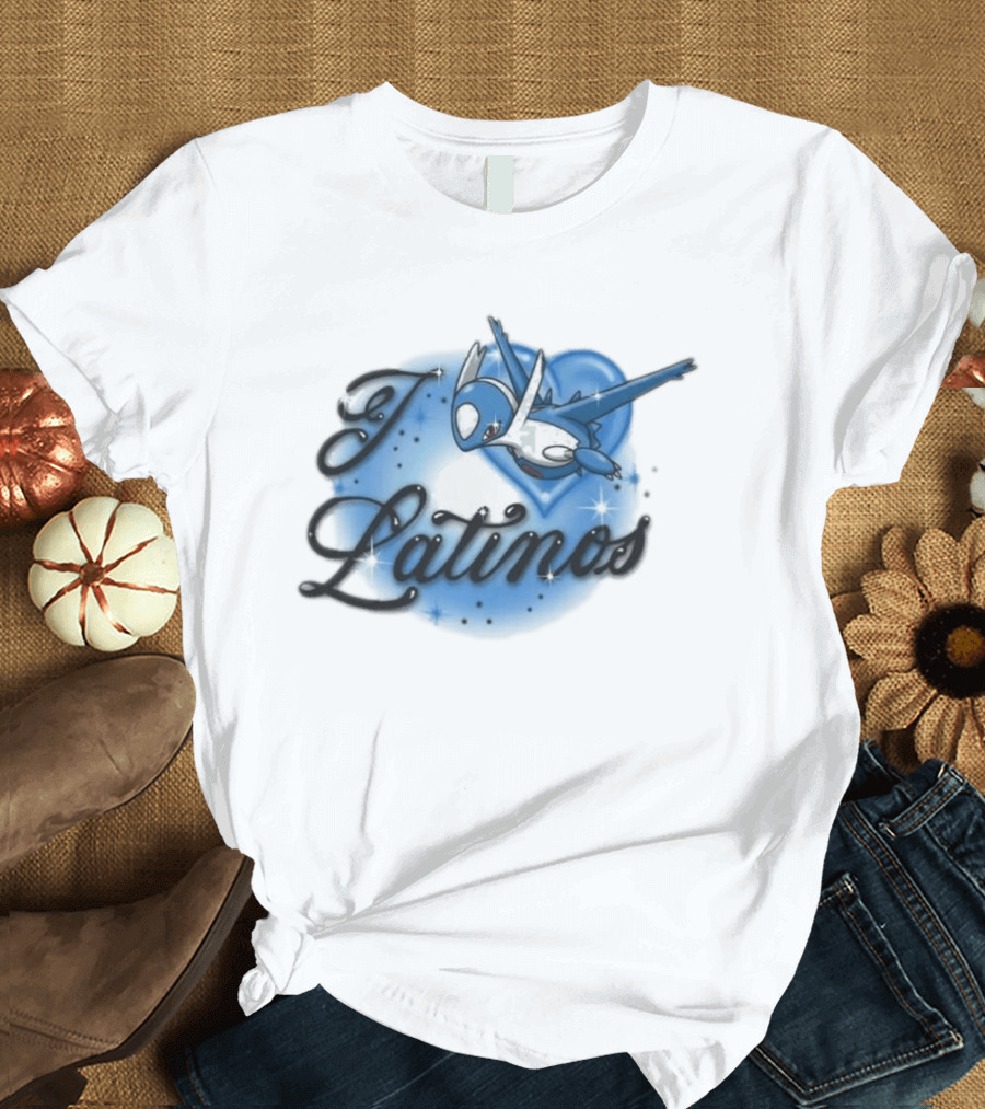 I Love Latinos Pokémon Latias T-Shirt